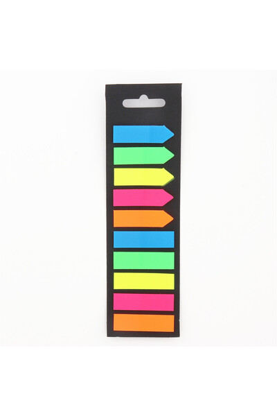 Choice شكلين 200 ورقة ملاحظات لاصقة ملونة، لوحة ملاحظات، فهرس ملاحظات، ملصقات شفافة، علامات مرجعية، لا