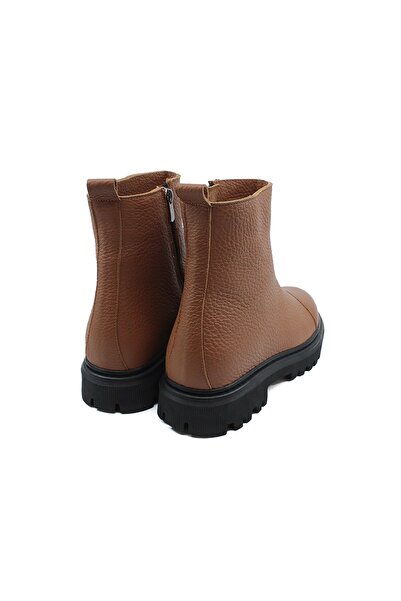 Gusse Kadın Taba Hakiki Deri Bot