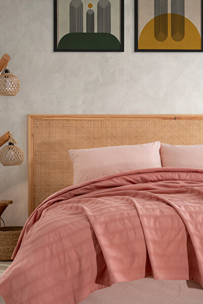 TICOTTO Alaca Double Pique Set, 100% Natural Cotton