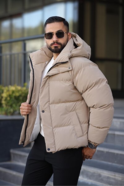 MİS MODA ERKEK NOVA KAPÜŞONLU ŞİŞME KIŞLIK MONT