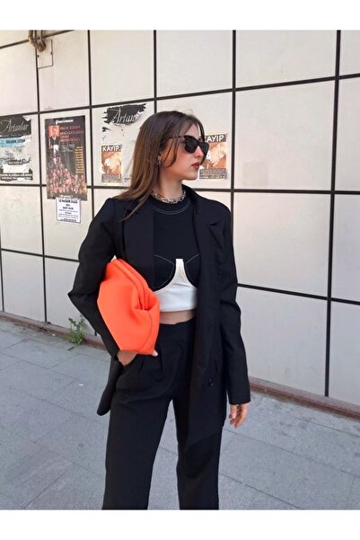 HEYBE'S Dámská oranžová kabelka do ruky Heybes