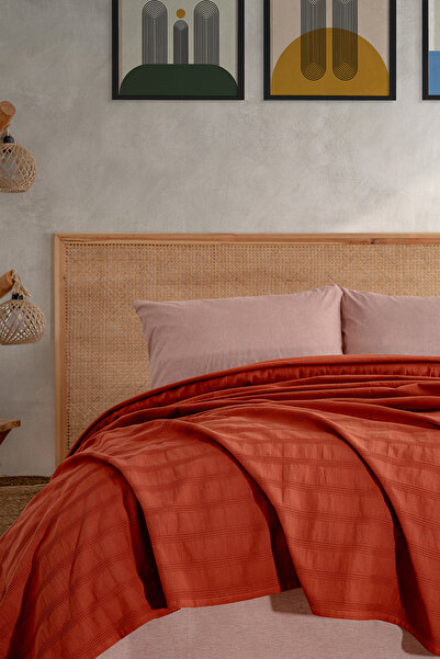 TICOTTO Alaca Double Pique Set, 100% Natural Cotton