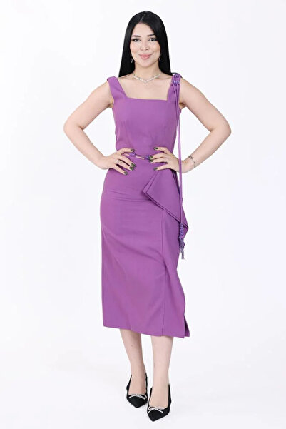 TREASUREISLAND Off-shoulder midi set