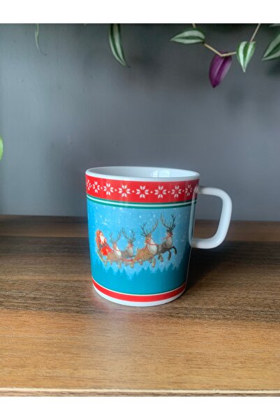 FERMATO كوب فردي بتصميم غزال سانتا كلوز للعام الجديد