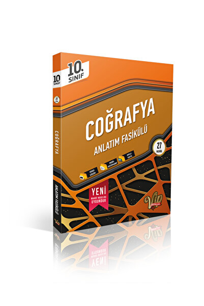 vip yayınları 10. Sınıf Coğrafya Anlatım Fasikülü