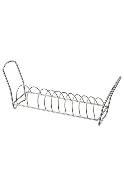 IKEA VÄLVÅRDAD Dish drying rack, stainless steel, 12 x 32 cm