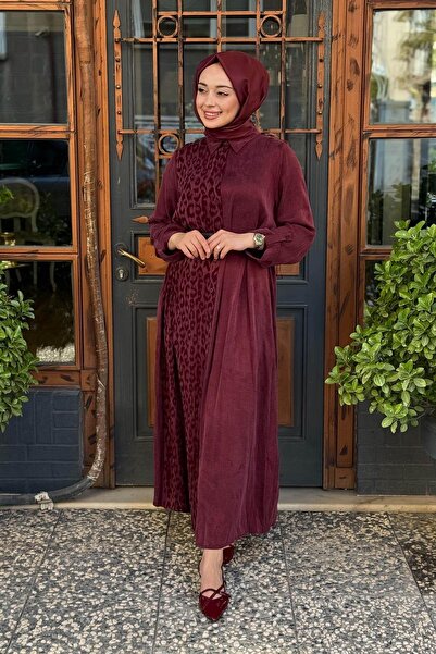 Nurcan Çetin Tunik 25254 Bordo