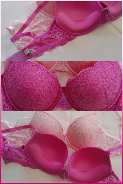 Veille 3'lü Ekonomik Ultra Hafif Balconet Sütyen Takım, C ve B Cup Balenli Yarım Dolgulu Sütyen Takım