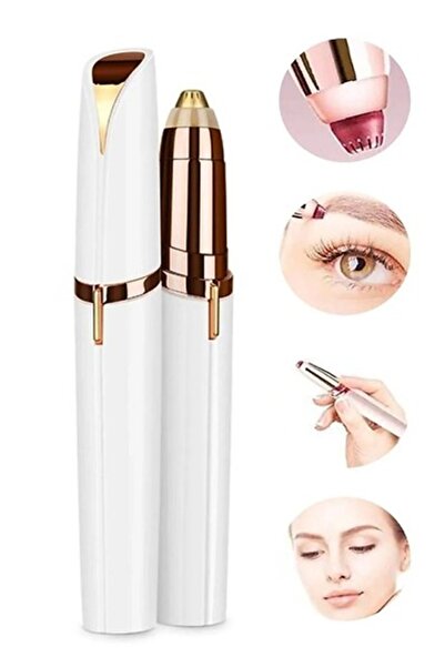 Skygo İnce Uçlu Yüz İçin Tüy Kıl Alıcı Kaş Bıyık Epilasyon Aleti Pilli