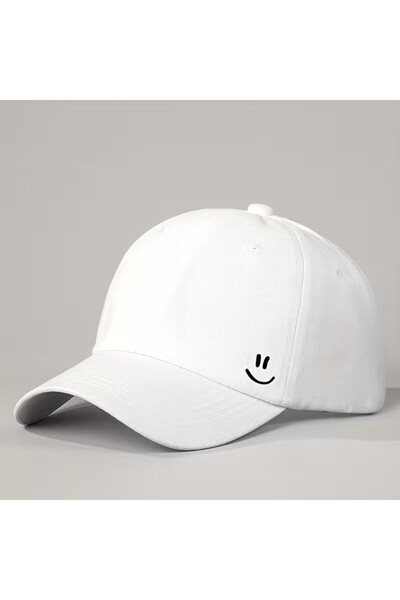 l'eivor Minimal Smile Printed Snapback Hat