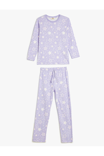 Koton Set de pijamale Yıldız cu imprimeu