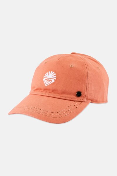 Roxy قبعة نسائية مطرزة وقابلة للتعديل، لون بني صدئ