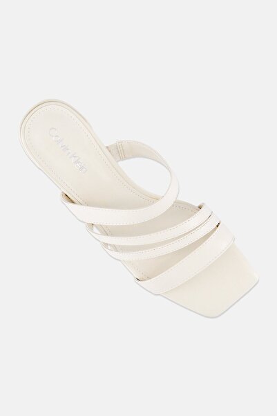 Calvin Klein Women Slip On Sandals, Off White