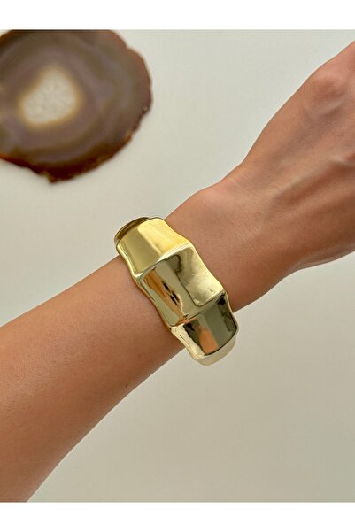 YOUES JEWELRY Kadın Kalın  Bileklik Akrilik Kelepçe Bileklik