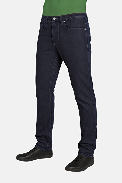 Diesel Men Slim Fit Plain Stretchable Denim, Navy