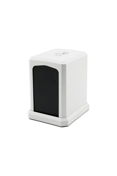 The LOG INVEST Plastic Flora Spring Loaded Upright Napkin Holder