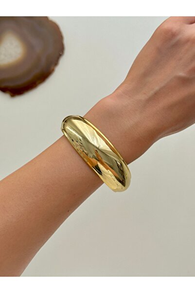 YOUES JEWELRY Kadın Kalın Kelepçe Bileklik Akrilik Kelepçe Bileklik