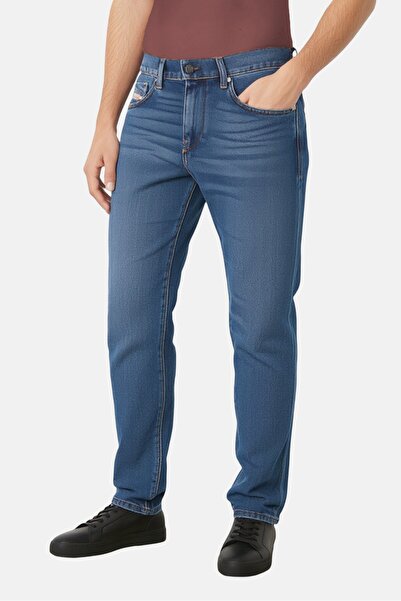 Diesel Men D Strukt Slim Fit Washed Stretchable Jeans, Blue