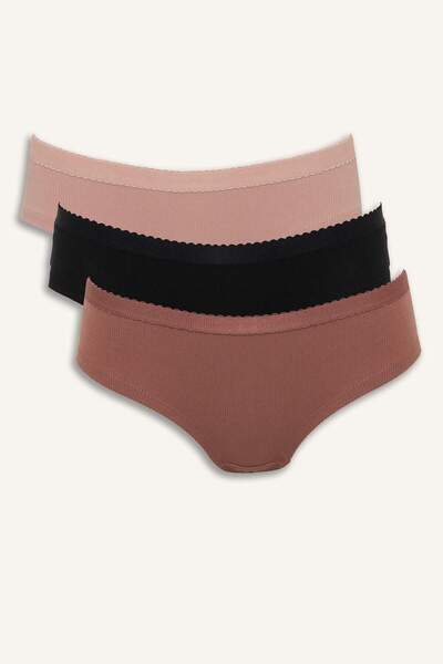DeFacto Ribana 3-Pack Hipster Panties Fall in Love D8629Ax25Au