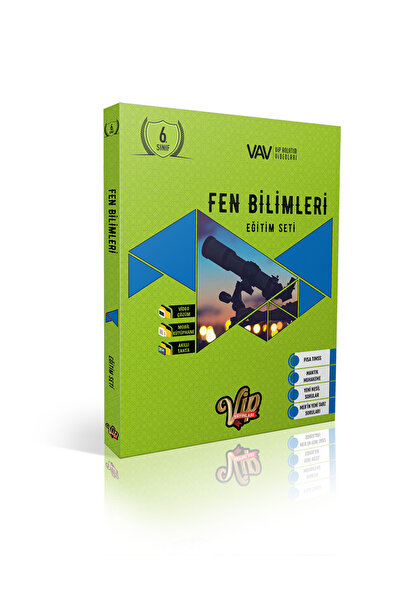 vip yayınları 6. Sınıf Fen Bilimleri Eğitim Testi