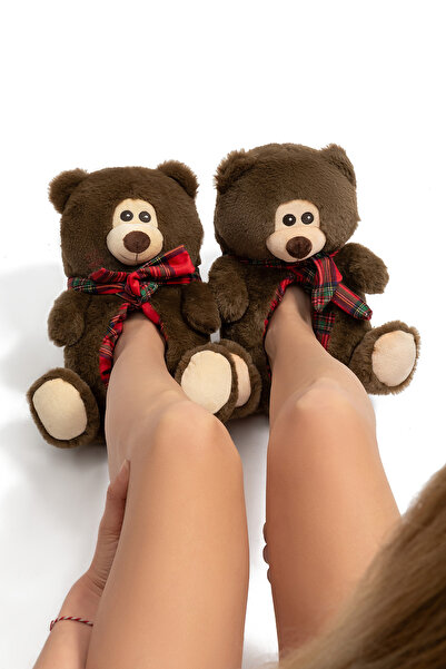 Twigy Дамски пантофи с животински принт Yogi, кафяви, 36/41