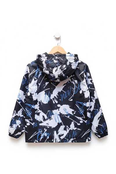 North Boys' Waterproof Hooded Raincoat