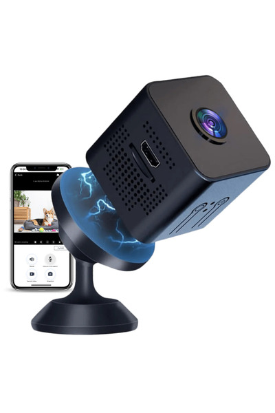 easyCTRL Mini Hidden Camera, Wi-Fi, Magnetic Mount, 360° Support, Night Vision, X1, easyCTRL®