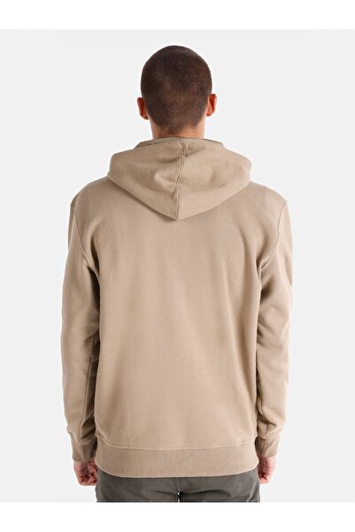 Colin's Світшот Comfort Fit Erkek Bej