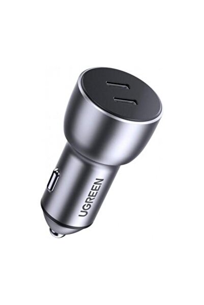 Ugreen Incarcator Auto CD213 36W 3A 2 x USB-C Gri