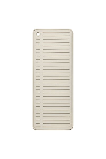 IKEA RINNIG Dish drying mat, beige, 51 x 42 cm
