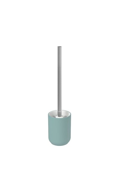 IKEA EKOLN Toilet brush, light grey-turquoise