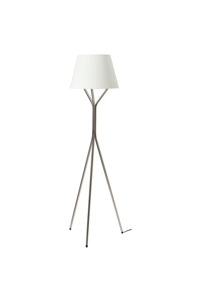 IKEA BLÄNKFYR مصباح أرضي مطلي بالنيكل
