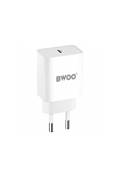 Bwoo Incarcator Retea BO-CDA119 20W 4A 1 x USB-C Alb