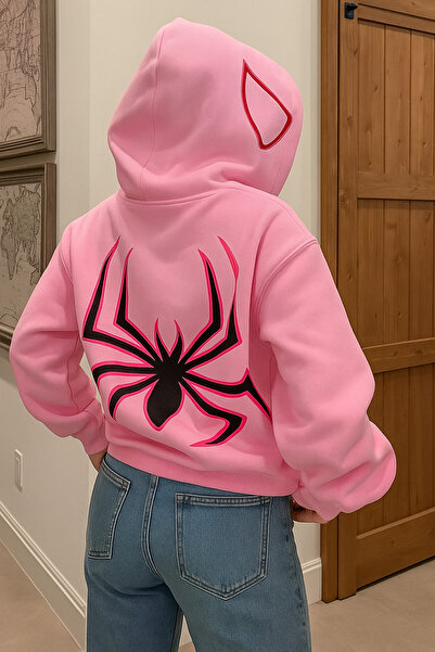 CLASSY.MODA Φούτερ με κουκούλα σε νεανικό στυλ, με 3 κλωστές, τσέπες καγκουρό...