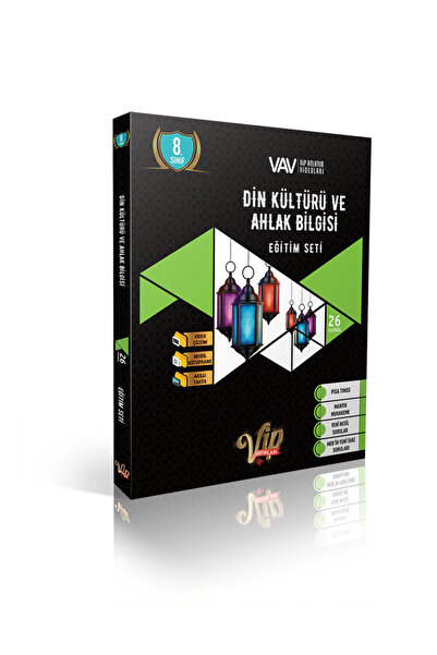 vip yayınları 8. Sınıf Din Kültürü ve Ahlak Bilgisi Eğitim Seti