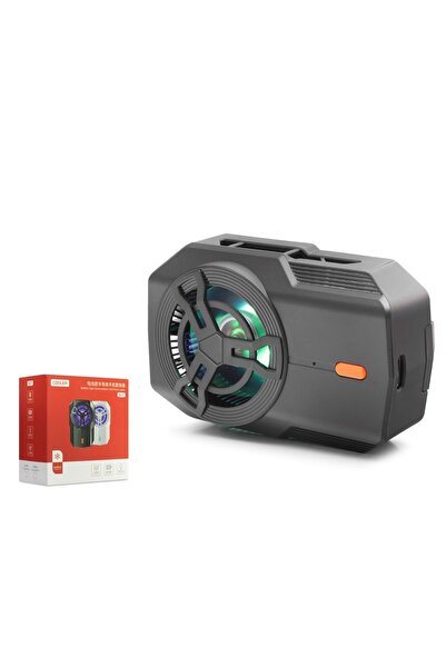 HADRON HDX4394 Klipsli Bataryalı Telefon Soğutucu Fan LED Siyah