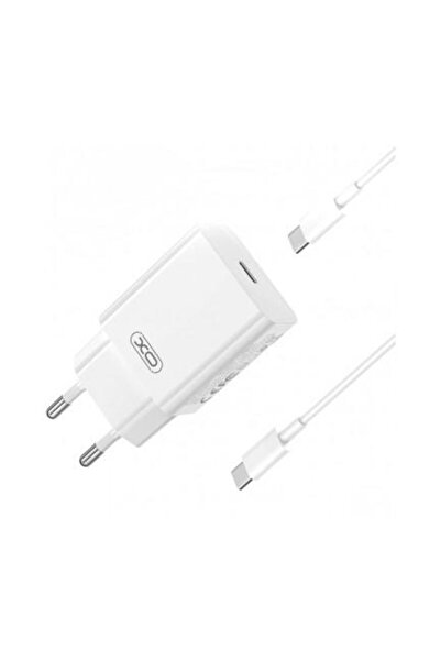 XO Design Incarcator Retea Cu Cablu USB-C L126 20W 3A 1 x USB-C Alb