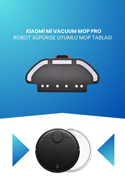 ELECTROLL Placă de mop compatibilă cu aspiratorul robot Xiaomi Mi Vacuum Mop Pro