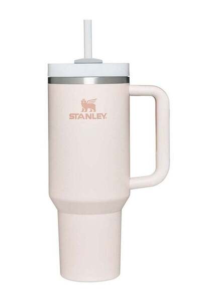 Generic Quencher H2.0 FlowState Stainless Steel Vacuum Insulated Tumbler with Lid and Straw, Rose Qu