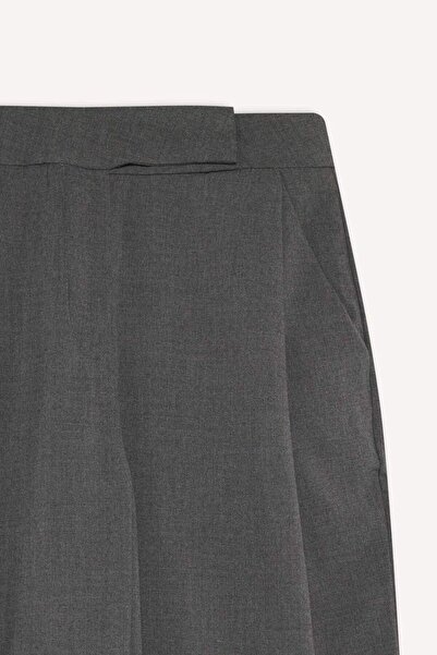 DeFacto Barrel Fit Short Leg Ankle Length Pants G0242Ax25Au