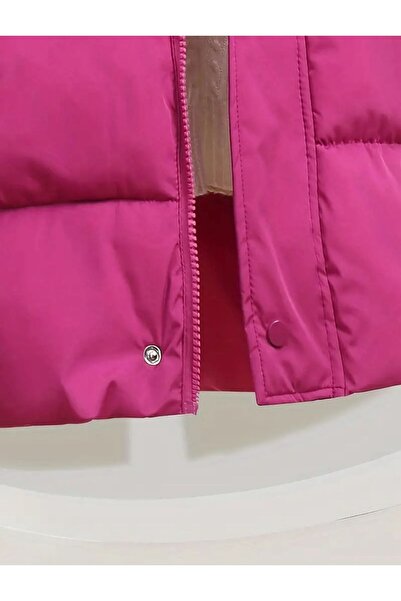 KOKOŞ BEBEK Girl's Hooded Puffer Jacket - Age 7/14