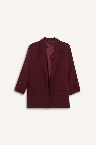DeFacto Loose Fit Ceket Yaka Basic Blazer Ceket C3215AX25AU