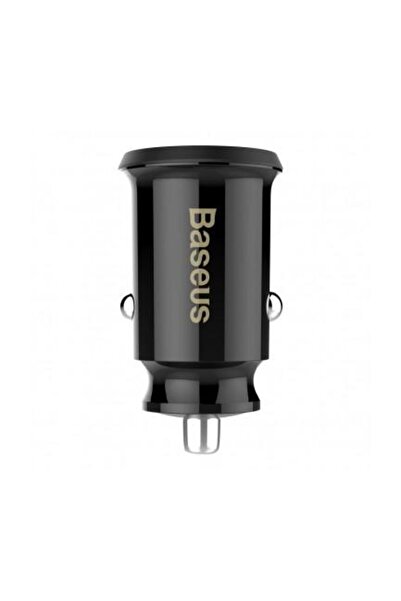 Baseus Grain Car Charger 10W 2.4A 2 x USB-A Black CCALL-ML01