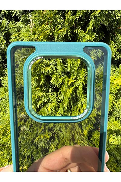 Deppo Trend Xiaomi Redmi Note 14 Pro Compatible Case Black Transparent Clear Camera Surrounding Metal Protective Silicone