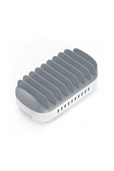 Orico Incarcator Statie DUK-10P-V1 120W 2.4A 10 x USB-A Alb