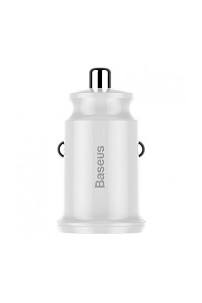 Baseus Incarcator Auto Grain 10.5W 2.1A 2 x USB-A Alb CCALL-ML02