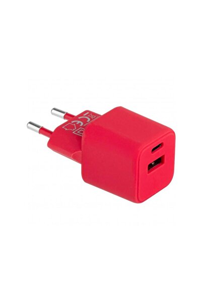 Colorum Incarcator Retea CLS30-AC-02 30W 3A 1 x USB-A - 1 x USB-C Magenta