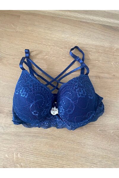 CALİA KADIN ÇAPRAZ İPLİ DANTELLİ BALENLİ DESTEKLİ SÜTYEN