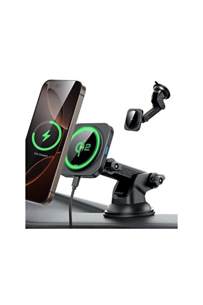 Ugreen Incarcator Auto Wireless Halolock 15W 1.67A Negru