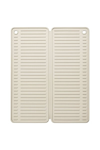 IKEA RINNIG Dish drying mat, beige, 51 x 42 cm